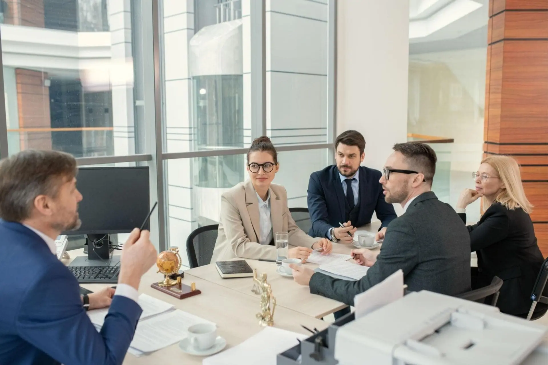 Temporary legal management